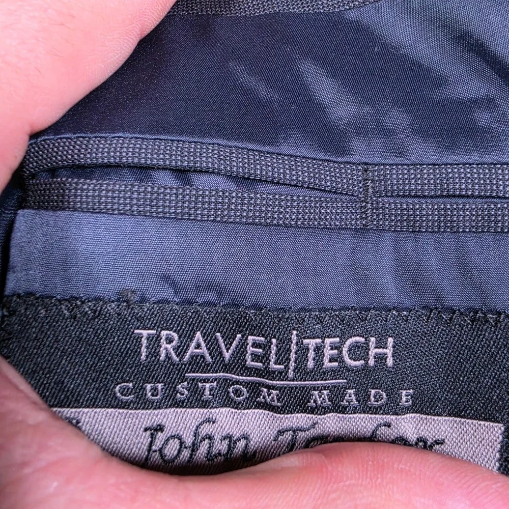 Jos. A. Bank Traveler Mens 50R Gray Wool Stretch Travel Tech Suit SU2SNS-102